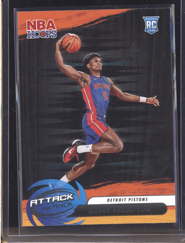 Ausar Thompson 2023-24 Panini Hoops 3 Attack The Rack RC