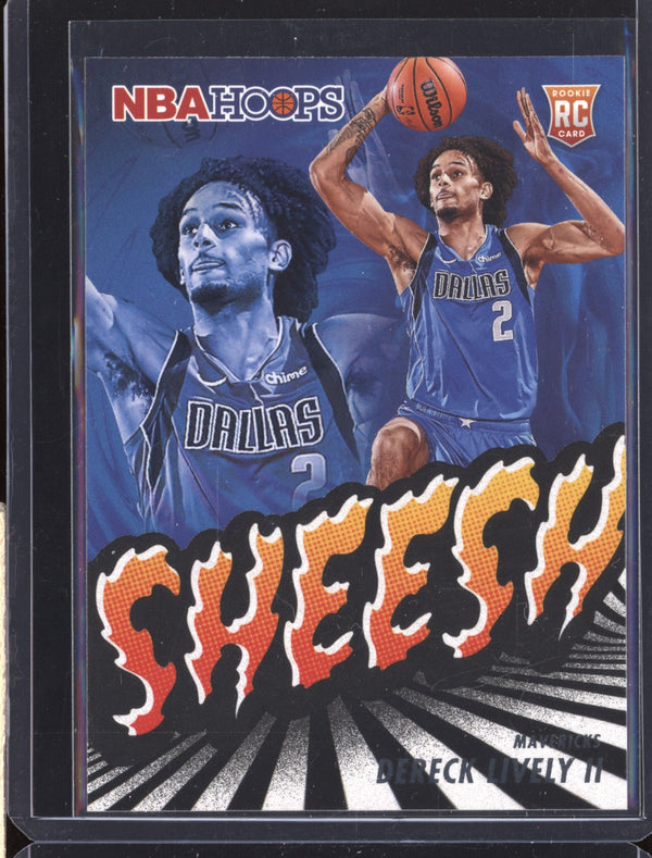 Dereck Lively II 2023-24 Panini Hoops 13 Sheesh RC