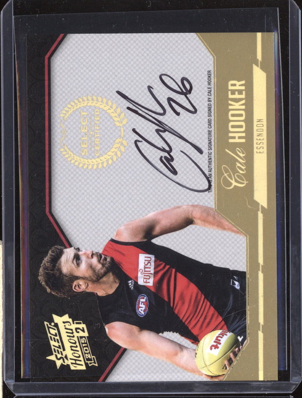 Cale Hooker 2015 Select Honours Series 2 SCS7 Certified Signature Auto 51/400