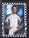 George Russell  2021 Topps Formula One Checker Flag