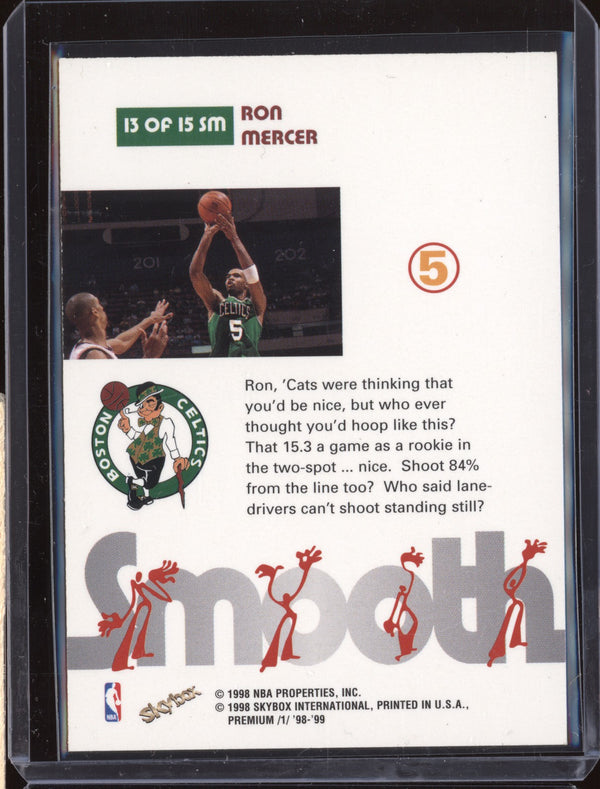 Ron Mercer 1998-99 Skybox Premium 13 Smooth