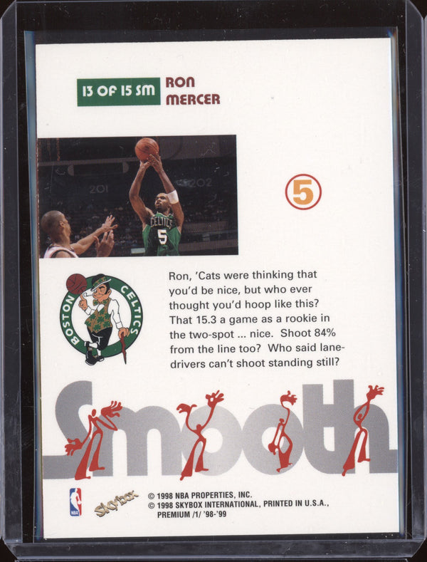 Ron Mercer 1998-99 Skybox Premium 13 Smooth