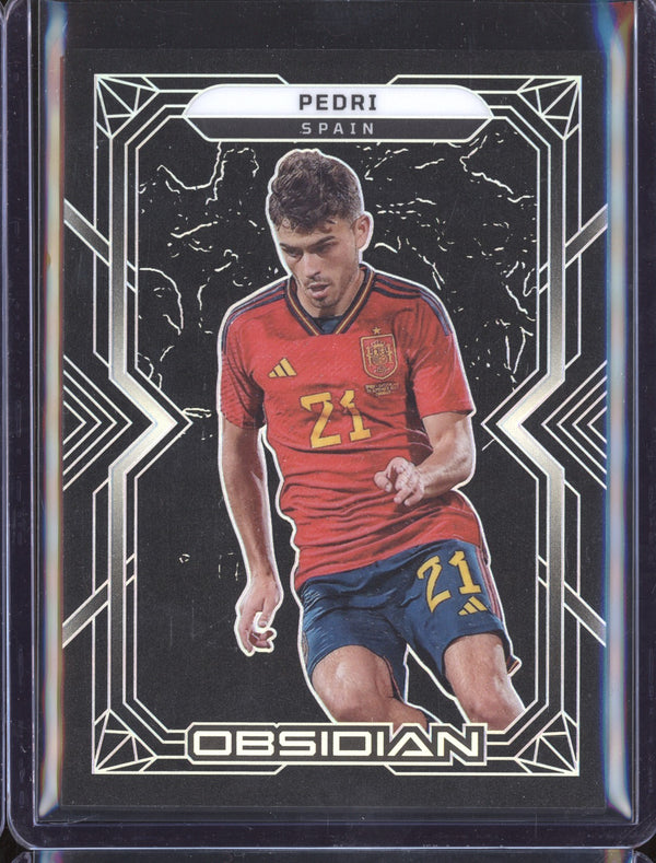 Pedri 2022-23 Panini Obsidian 187 72/115