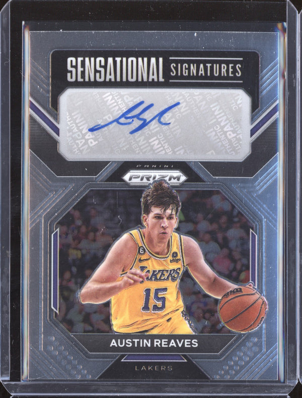 Austin Reaves 2022-23 Panini Prizm SS-AR Sensational Signatures Auto