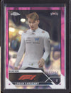 Logan Sargeant 2023 Topps Chrome Formula 1 65 Fuchsia Lava RC 207/250