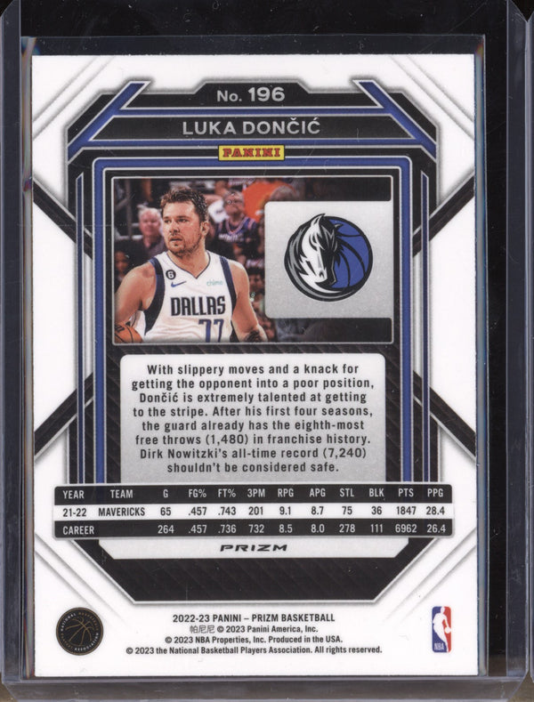 Luka Doncic 2022-23 Panini Prizm 196 Pulsar