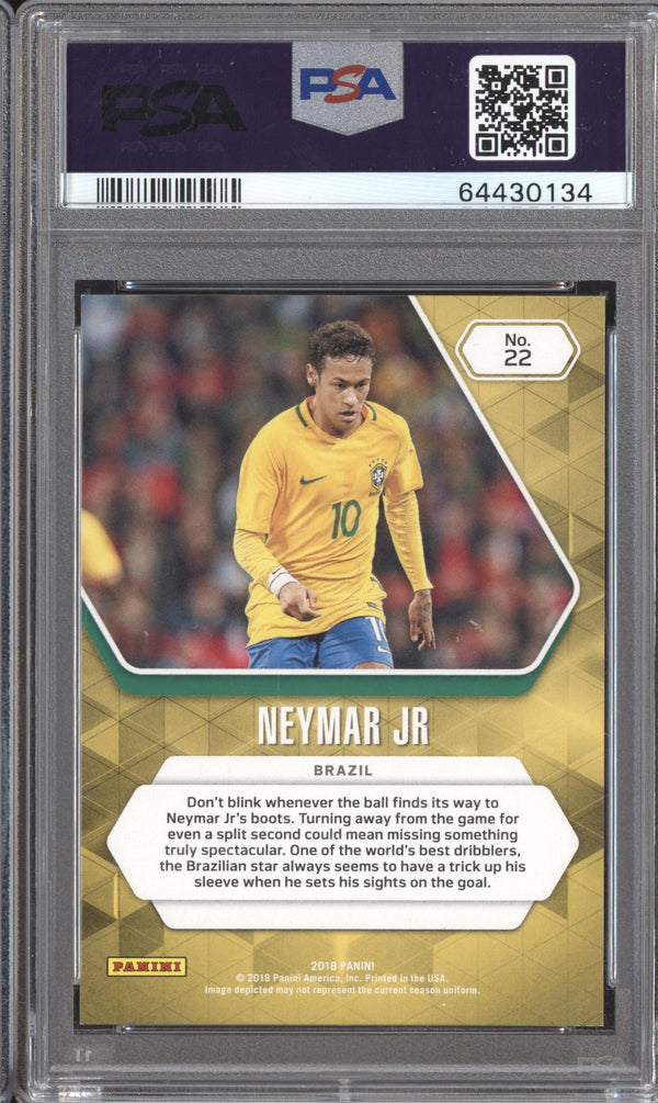 Neymar Jr 2018 Panini Day China 22 China 7/25 PSA 9