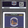 Stephen Curry 2021-22 Panini One and One 3 Downtown PSA 9
