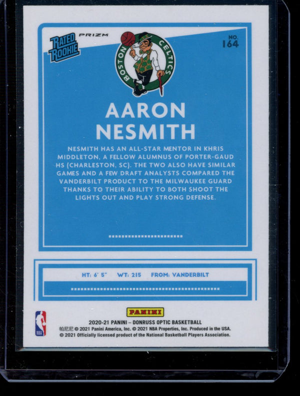 Aaron Nesmith 2020-21 Panini Optic Holo RC