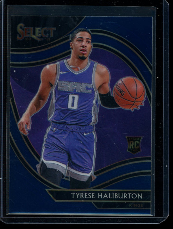 Tyrese Haliburton 2020-21 Panini Select Courtside RC