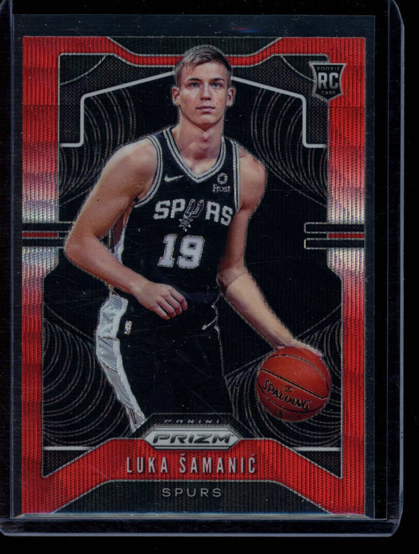 Luka Samanic 2019-20 Panini Prizm Red Wave RC