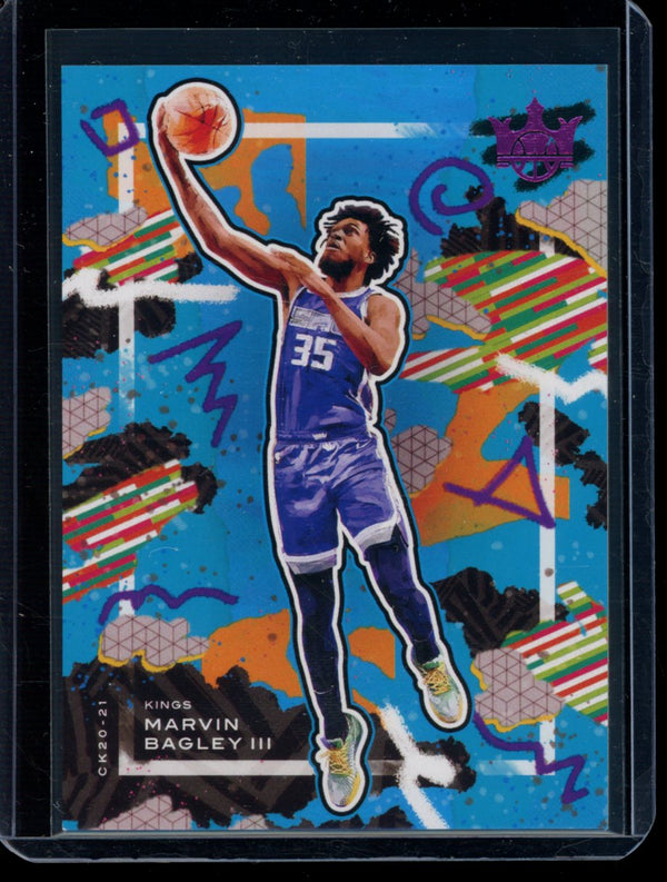 Marvin Bagley III 2020-21 Panini Court Kings Purple 53/99