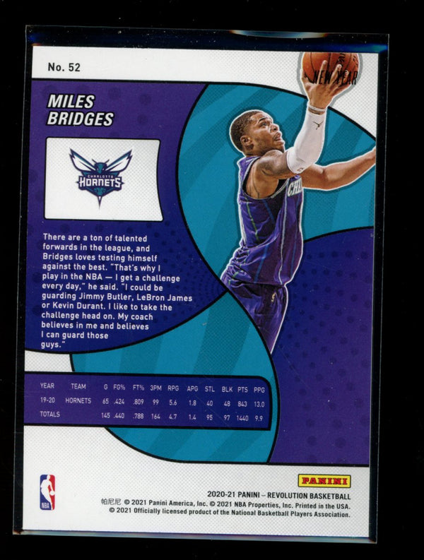 Miles Bridges 2020-21 Panini Revolution New Year