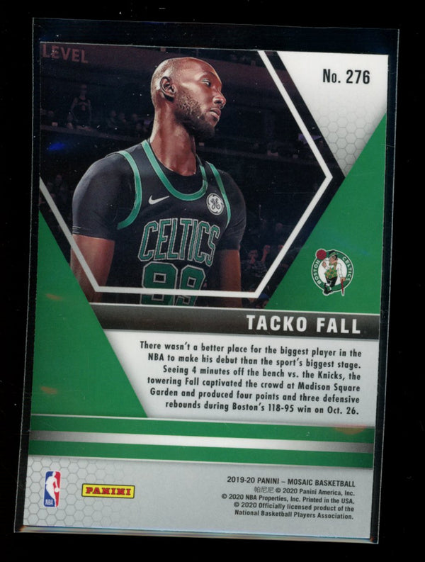 Tacko Fall 2019-20 Panini Mosaic NBA Debut RC