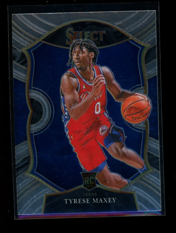 Tyrese Maxey 2020-21 Panini Select Concourse RC