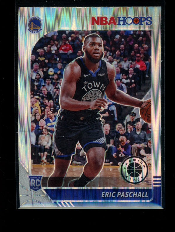 Eric Paschall 2019-20 Panini Hoops Premium Silver Flash RC