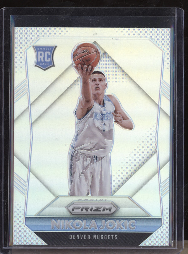 Nikola Jokic 2015-16 Panini Prizm 335 Silver RC