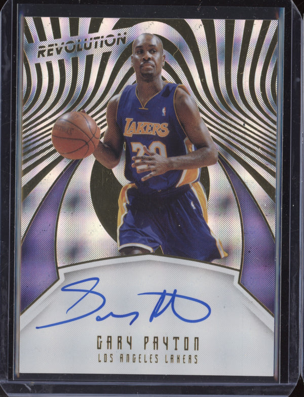 Gary Payton 2016-17 Panini Revolution Autograph