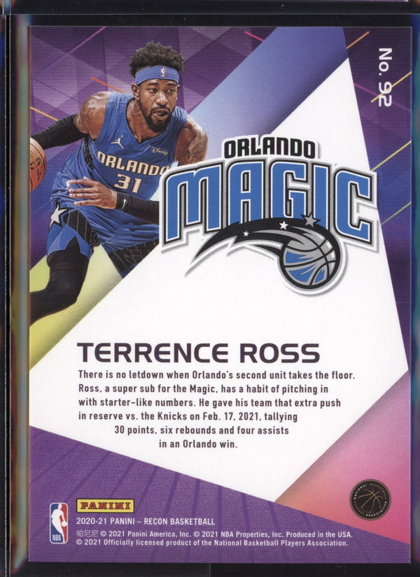 Terrence Ross 2020-21 Panini Recon Pink