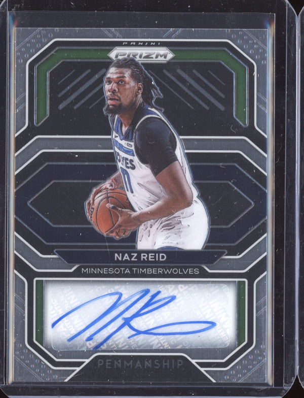 Naz Reid 2020-21 Panini Prizm Penmanship