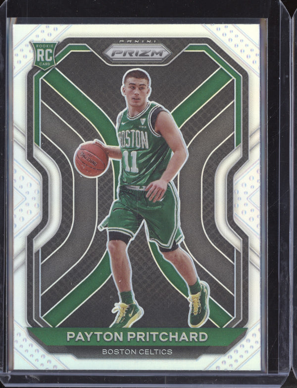 Payton Pritchard 2020-21 Panini Prizm 257 Silver  RC