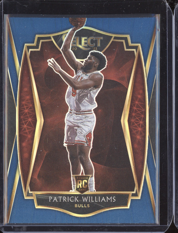 Patrick Williams 2020-21 Panini  Select Premier Level Blue Retail RC