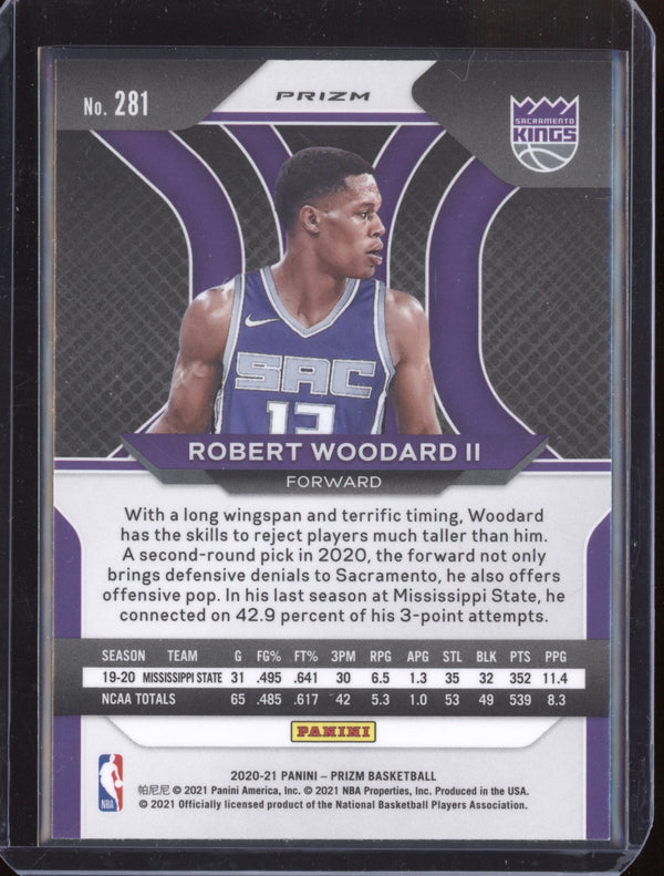 Robert Woodard II 2020-21 Panini Prizm Silver RC