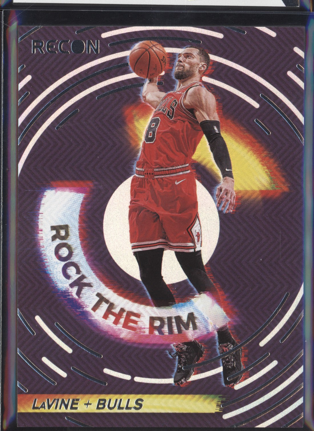 Zach Lavine 2020-21 Panini Recon Rock The Rim