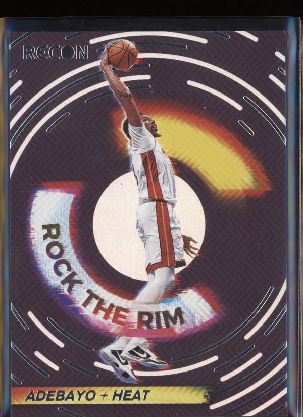 Bam Adebayo 2020-21 Panini Recon Rock The Rim