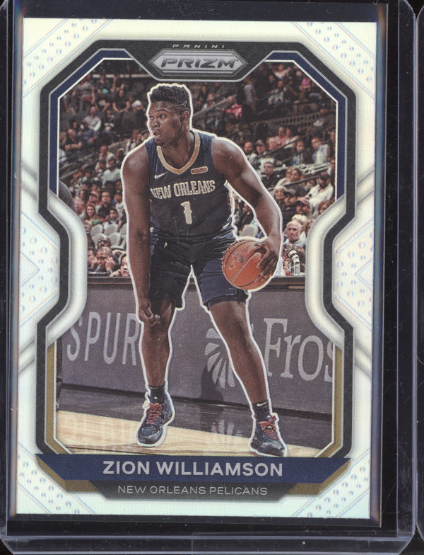 Zion Williamson 2020-21 Panini Prizm Silver