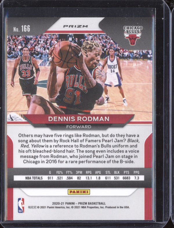 Dennis Rodman 2020-21 Panini Prizm 166 Silver