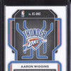 Aaron Wiggins 2021-22 Panini Prizm RS-AWG Rookie Signatures Red Choice RC