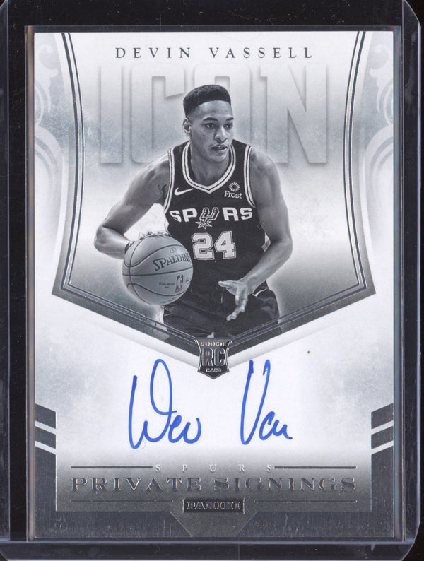 Devin Vassell 2020-21 Panini  PSI-DVA Private Signings RC