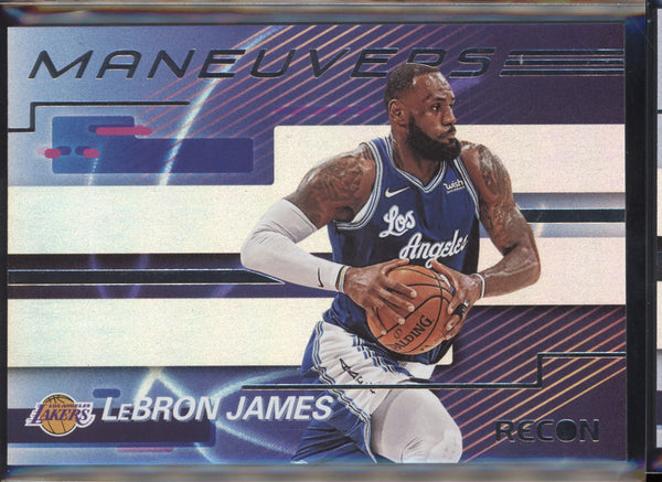 Lebron James 2020-21 Panini Recon Maneuvers