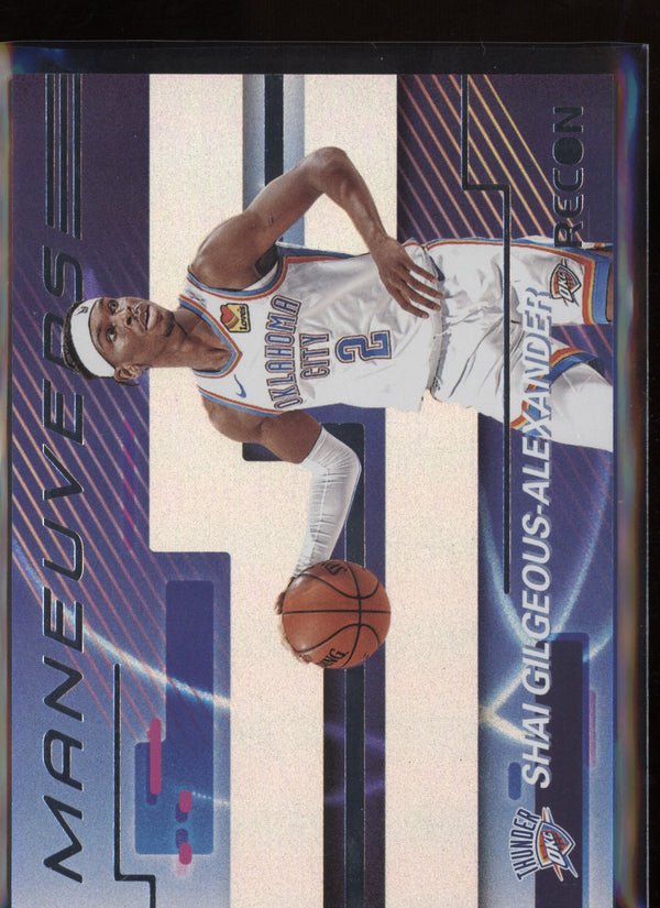 Shai Gilgeous-Alexander 2020-21 Panini Recon Maneuvers