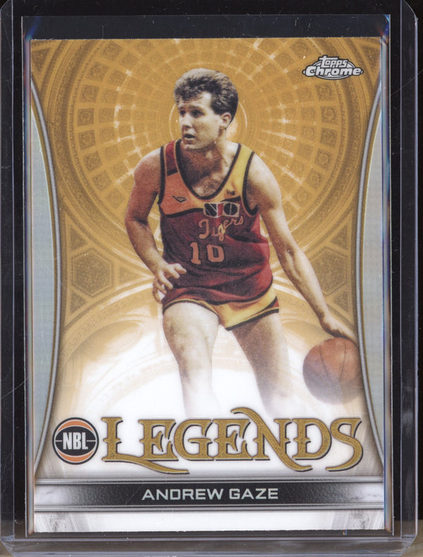 Andrew Gaze 2022-23 Topps Chrome NBL NBLL-1 NBL Legends