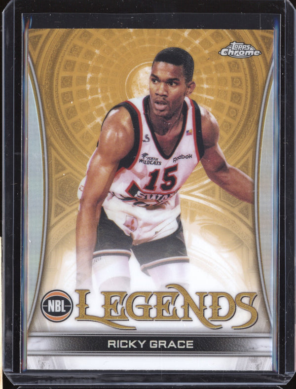 Ricky Grace 2022-23 Topps Chrome NBL NBLL-2 NBL Legends