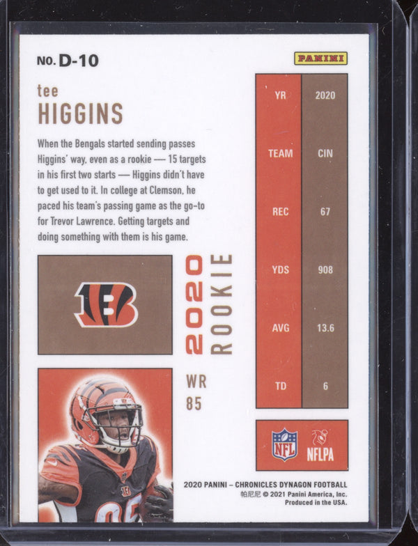 Tee Higgins 2020 Panini Chronicles D-10 Dynagon RC