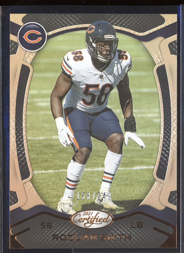 Roquan Smith 2021 Panini Certified Bronze  158/249