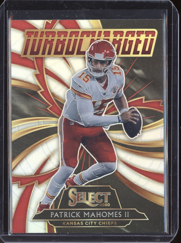 Patrick Mahomes II 2020 Panini Select Turbocharged Silver