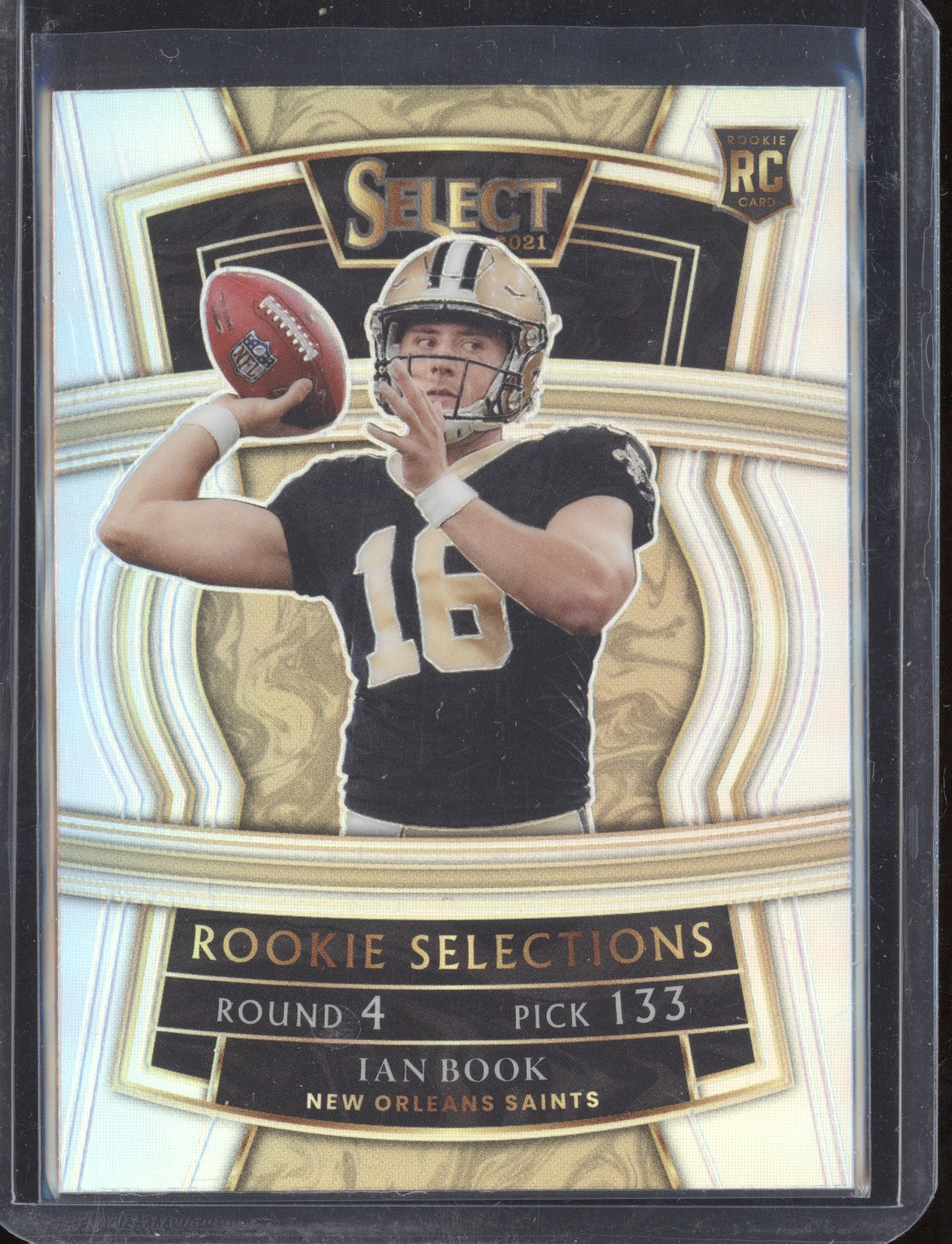 IAN sale BOOK NEW ORLEANS SAINTS SELECT ROOKIE PSA 9