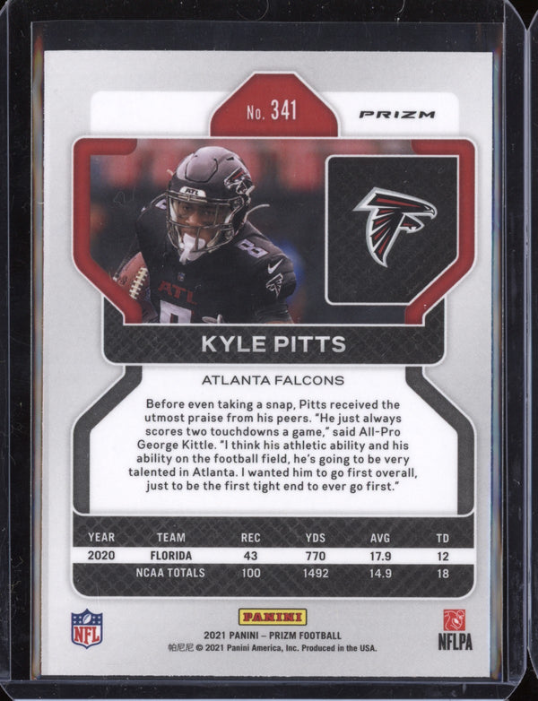 Kyle Pitts 2021 Panini Prizm Red/White/Blue RC