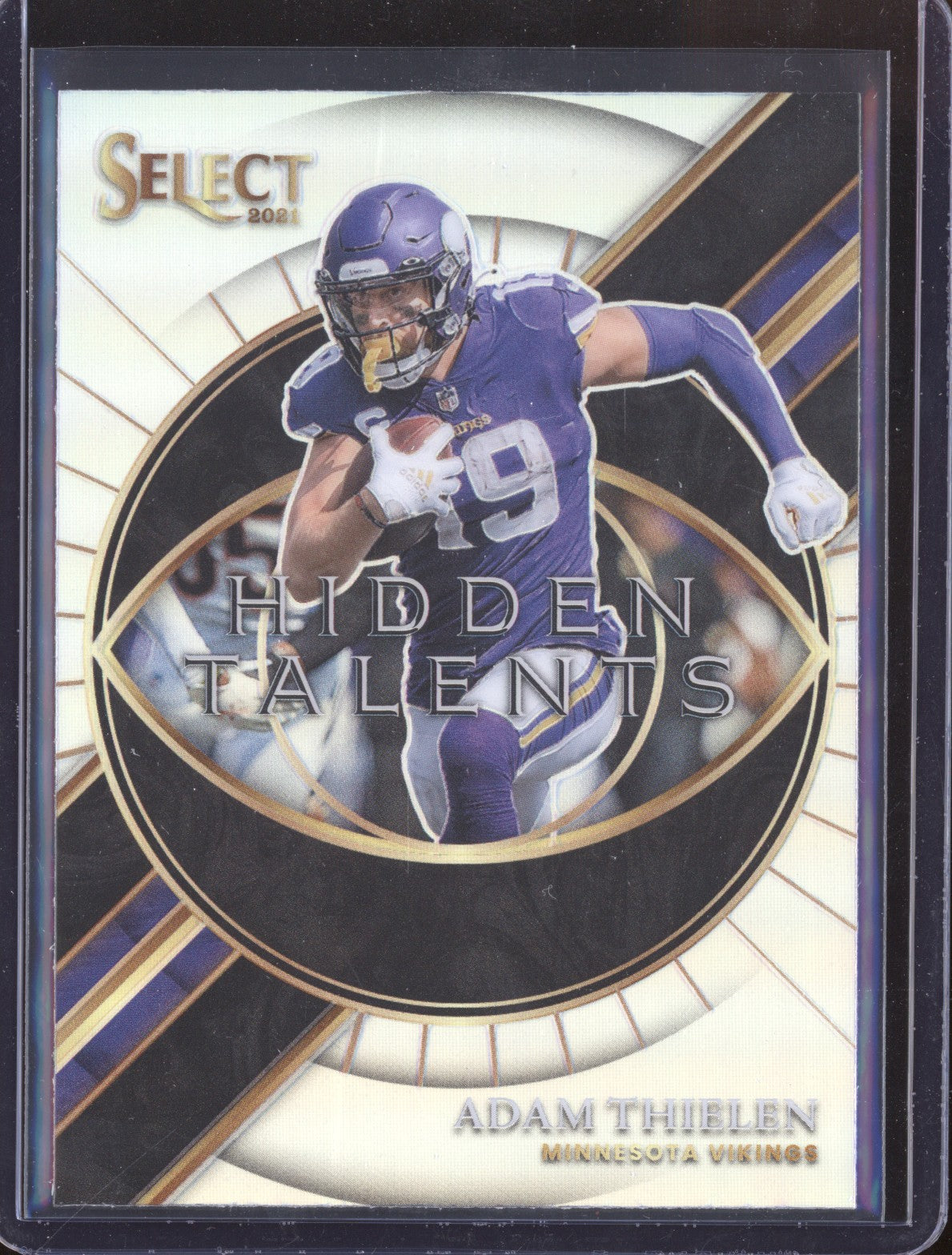 Adam Thielen 2021 Panini Select HT-5 Hidden Talents Silver