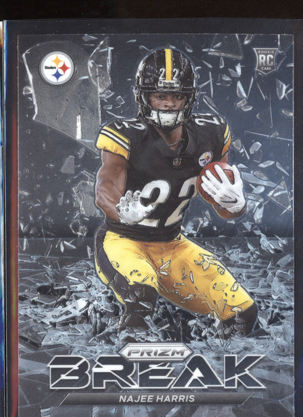 Najee Harris 2021 Panini Prizm Prizm Break RC