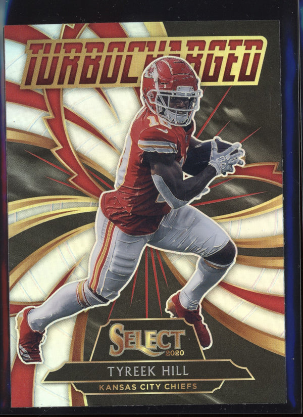 Tyreek Hill 2020 Panini Select Turbocharged Silver