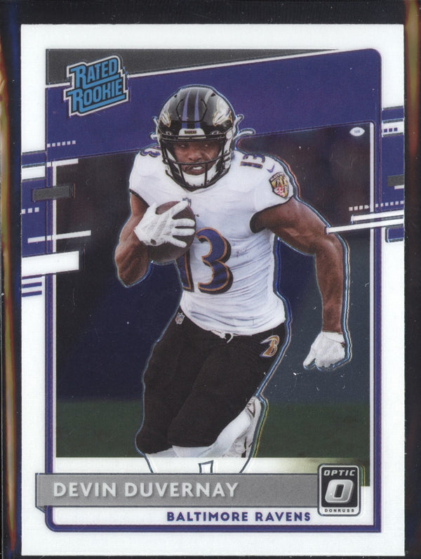 Devin Duvernay 2020 Panini Donruss Optic 179 RC