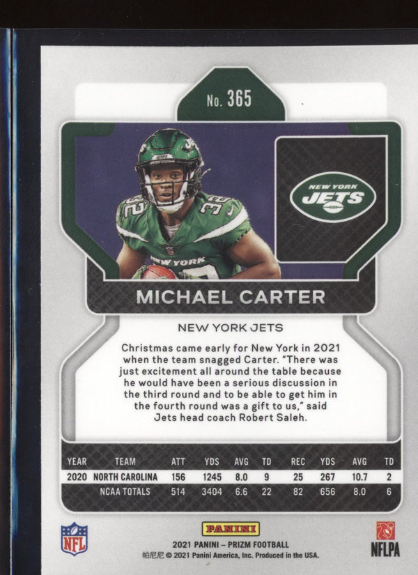 Michael Carter 2021 Panini Prizm RC