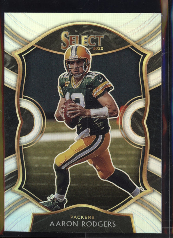 Aaron Rodgers 2020 Panini Select Concourse Silver