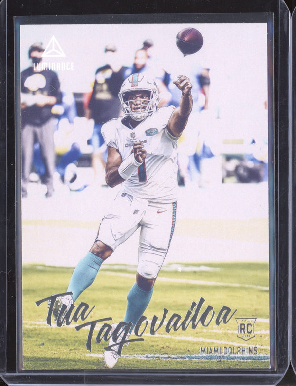 Tua Tagovailoa 2020 Panini Chronicles 202 Luminance RC