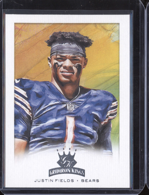 Justin Fields 2021 Panini Chronicles GK-4 Gridiron Kings  RC